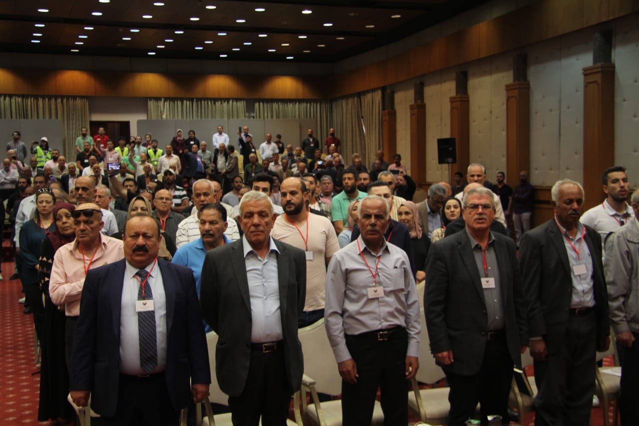 حزب الوحدة الشعبية الديمقراطي الأردني يعقد مؤتمره الوطني العام الثامن وينهي أعماله بنجاح 3 IMG 20230505 WA0127
