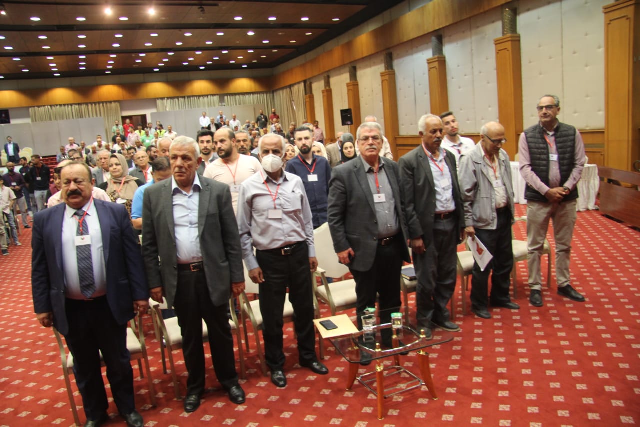 حزب الوحدة الشعبية الديمقراطي الأردني يعقد مؤتمره الوطني العام الثامن وينهي أعماله بنجاح 18 IMG 20230505 WA0252