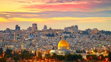 jerusalem city sunset 16961